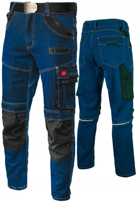 ART.MAS JEANS STRETCH dlhé pracovné nohavice, veľkosť 3XL